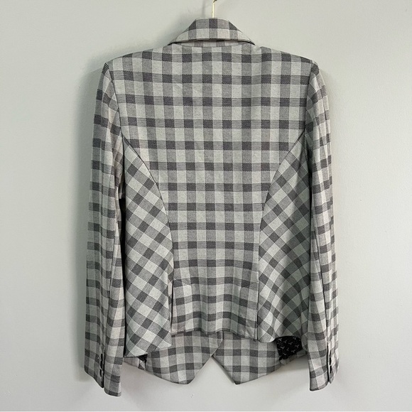 CAbi Style 5292 Valentina Plaid Check Ponte Knit Blazer - Picture 10 of 15